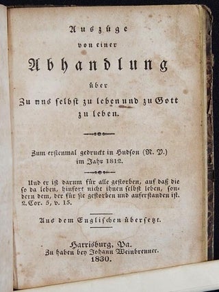 Der Entdeckte Beynahe Christ: oder, Der Geprüfte und Verworfene Falsch Bekenner: enhaltend den wesentlichen Inhalt von sieben Predigten welche erst gepredigt wurden zu St. Sepulchre's, in London, im Jahr 1661