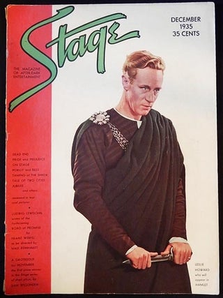 Item #003667 Stage: The Magazine of After-Dark Entertainment -- December 1935 vol. 13 no. 3...