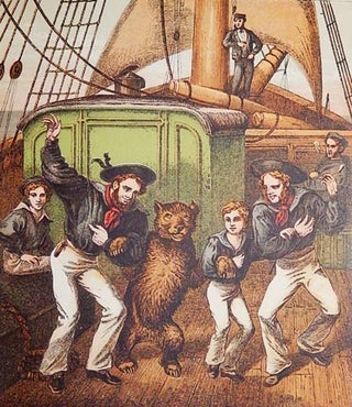 Aunt Louisa's Holiday Guest: Comprising, Dame Trot and Her Cat, Good Children, Bruin the Bear, Home for the Holidays; with twenty-four pages of illustrations, printed in colours by Kronheim