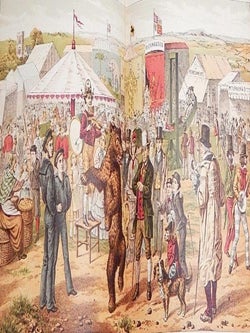 Aunt Louisa's Holiday Guest: Comprising, Dame Trot and Her Cat, Good Children, Bruin the Bear, Home for the Holidays; with twenty-four pages of illustrations, printed in colours by Kronheim