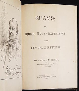Shams; or, Uncle Ben's Experience with Hypocrites [publisher's dummy or salesman's sample]