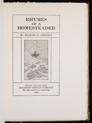 Rhymes of a Homesteader