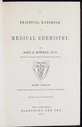 A Practical Handbook of Medical Chemistry [provenance: Jonathan Havens]