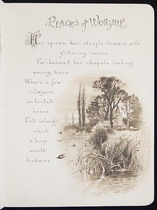 By Tranquil Waters: Selections from W. Wordsworth and Cowper; illustrated by H.C. Fox