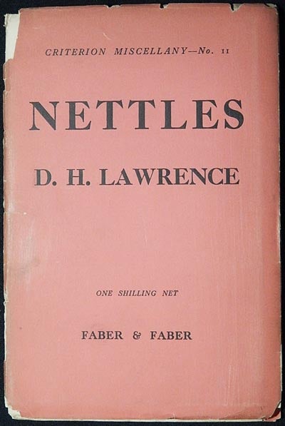 Item #003894 Nettles. D. H. Lawrence.