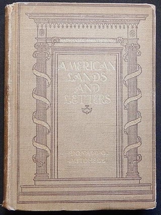 Item #003986 American Lands and Letters: Leather-Stocking to Poe's "Raven" Donald G. Mitchell