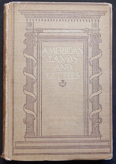 Item #003986 American Lands and Letters: Leather-Stocking to Poe's "Raven" Donald G. Mitchell.