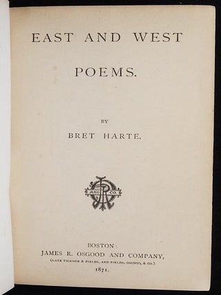 East and West Poems