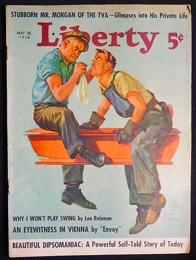 Item #004016 Liberty -- May 28, 1938 -- vol. 15 no. 20 [Nazis in Vienna, Leo Reisman]. Roger Garis, Elizabeth Benneche Petersen, Fred Allhoff.