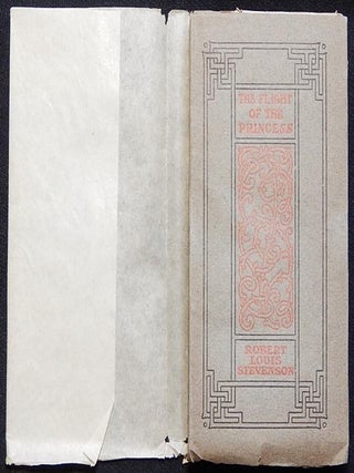 Item #004038 The Flight of the Princess and Other Pieces. Robert Louis Stevenson