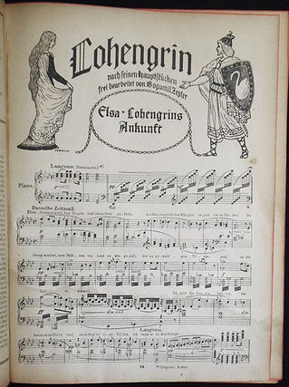 Musik für Alle: Lohengrin nach seinen Hauptstücken frei bearbeitet von Bogumil Zepler [Nr. 14 der ganzen Folge, Nr. 2 II. Jahrgang]