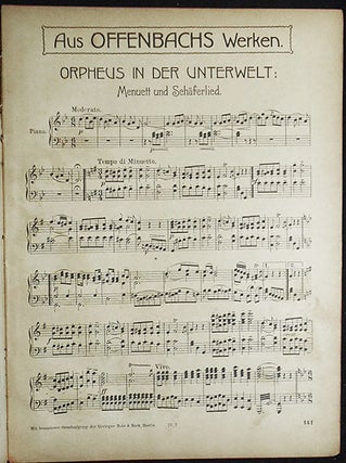 Musik für Alle: Offenbachheft [Jahrgang IV, Heft 7]