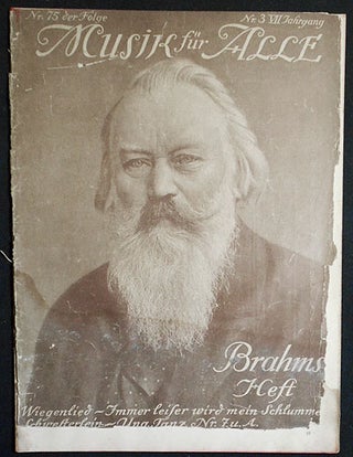 Item #004103 Musik für Alle: Brahms Heft. Johannes Brahms