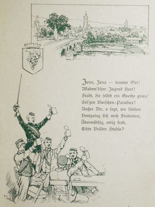 Das Lustige Jena: Bilder aus dem Studentenleben; illustrirt von O. Gerlach