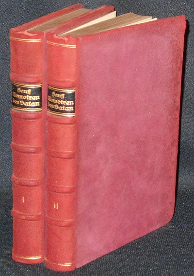 Item #004160 Mitteilungen aus den Memoiren des Satan von Wilhelm Hauff [2 vols]. Wilhelm Hauff.