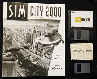 Item #004229 SimCity 2000 the Ultimate City Simulator: User Manual [with 2 discs]. Michael Bremer