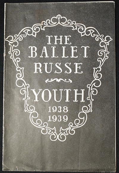 Item #004259 Concert for Youth: Philadelphia Orchestra presents the Ballet Russe de Monte Carlo [program Nov. 18, 1938 -- Alexandra Danilova]