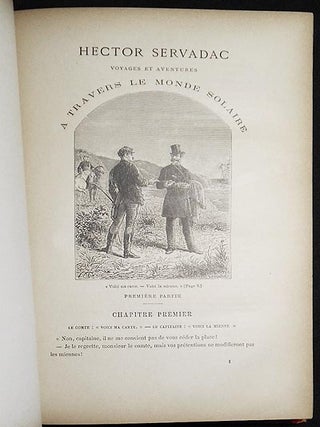 Hector Servadac: Voyages et Aventures a Travers le Monde Solaire par Jules Verne; dessins de P. Philippoteaux, graves par Laplante
