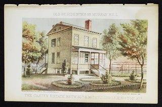 Item #004311 The Caster Estate Betw. 35th & 36th St's and Lexington Avs. [chromolithograph from...