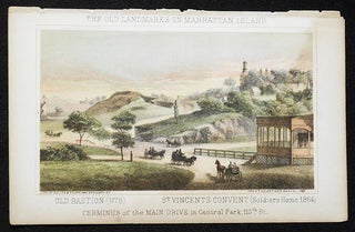 Item #004314 Terminus of the Main Drive in Central Park, 110th St. [chromolithograph from...