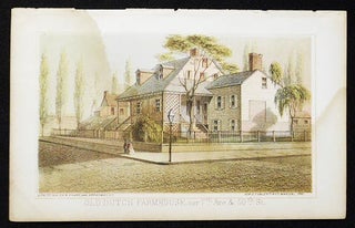 Item #004315 Old Dutch Farmhouse, cor. 7th Ave. & 50th St. [chromolithograph from Valentine's...