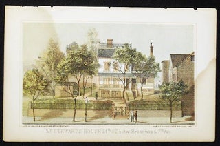 Item #004316 Mr. Stewart's House 54th St. betw. Broadway & 7th Aved. [chromolithograph from...