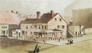 The Oldest House Foot of Murray Hill, cor. 3d Av. & 34th St. [chromolithograph from Valentine's Manual of the Corporation of the City of New York]