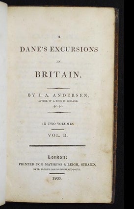 A Dane's Excursions in Britain by J.A. Andersen