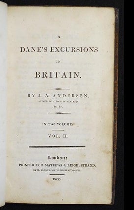 A Dane's Excursions in Britain by J.A. Andersen