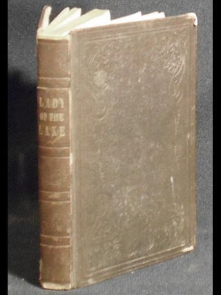 Item #004384 The Lady of the Lake: A Poem by Walter Scott. Walter Scott