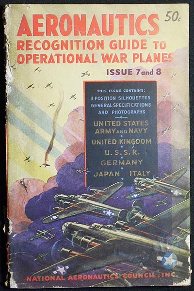 Item #004411 Recognition Guide to Operational Warplanes edited by L.C. Guthman, Lieutenant U.S.N.R. L. C. Guthman.