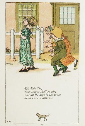 Mother Goose or The Old Nursery Rhymes Illustrated by Kate Greenaway; as originally engraved and printed by Edmund Evans