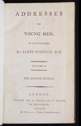Addresses to Young Men [vol. 2]