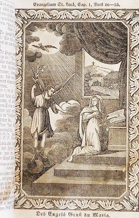 Das Neue Testament unsers Herrn und Heilandes Jesu Christi; Nach der Uebersetzung Doctor Martin Luthers; Mit kurzem Inhalt eines jeden Capitals, und vollständiger Anweisung gleicher Schriftstellen; Wie auch aller Sonn- und Festtägigen Episteln und Evangelien