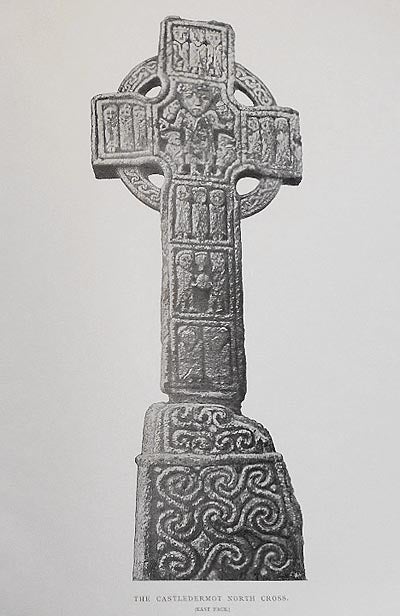 Item #004651 The High Crosses of Castledermot and Durrow with Twelve Illustrations. Margaret Stokes.