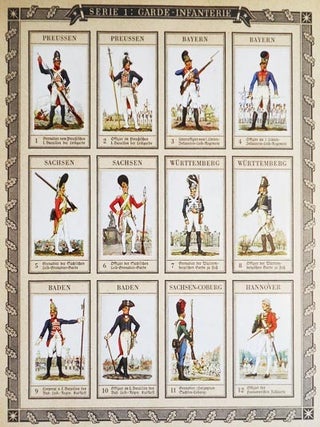 Der Bunte Rock: Eine Sammlung deutscher Uniformen des 19. Jahrhunderts; Beilage zur Halpaus 4