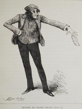 Henry Irving: A Biographical Sketch by Austin Brereton; illustrated with seventeen full-page portraits from drawings by Edwin Long, J.A. McNeil Whistler, Fred. Barnard, Val. Bromley, Alf. P. Tilt, J. Fulleylove, and Mrs. Allingham