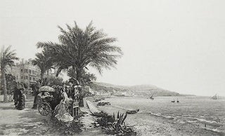 Item #004801 The English Promenade, Nice; by G. Gastiglione [1 print from The Masterpieces of...