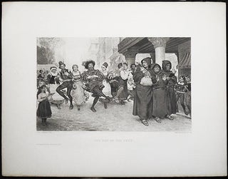 The Day of the Fete; by Jules Garnier [1 print from The Masterpieces of French Art]