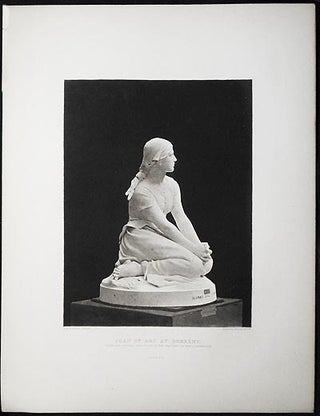 Joan of Arc at Domrémy; by H.M.A. Chapu [1 print by Gravure Goupil et Cie]