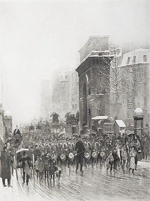 Item #004811 The Passing Regiment: From the Original Painting in the Corcoran Gallery,...