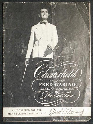 Item #004866 Chesterfield Presents Fred Waring and his Pennsylvanians in Pleasure Time