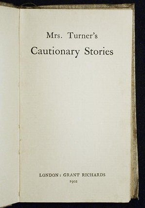 Mrs. Turner's Cautionary Stories