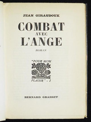 Combat avec l'Ange: Roman