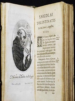 F Cornelii Cvrtii Cæsarei Consiliarij et Historiographi Ordinis Eremitarum S. Augustini S. Nicolaus Tolentinus alijque aliquot eiusdem Ordinis Beati