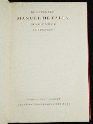 Manuel de Falla und die Musik in Spanien