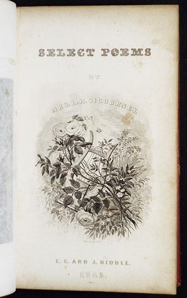 Select Poems; by Mrs. L. H. Sigourney; with illustrations