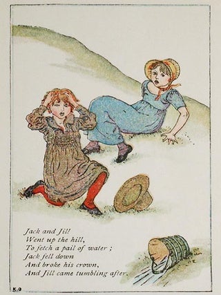 Mother Goose or The Old Nursery Rhymes; Illustrated by Kate Greenaway