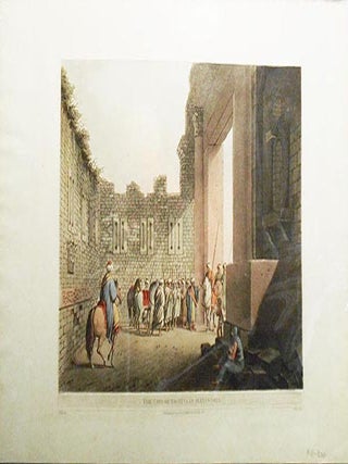 Item #005380 The Gate of Rosetta in Alexandria. Luigi Mayer