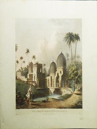 Item #005383 Sepulchres of Arabian Saints Near Rosetta. Luigi Mayer